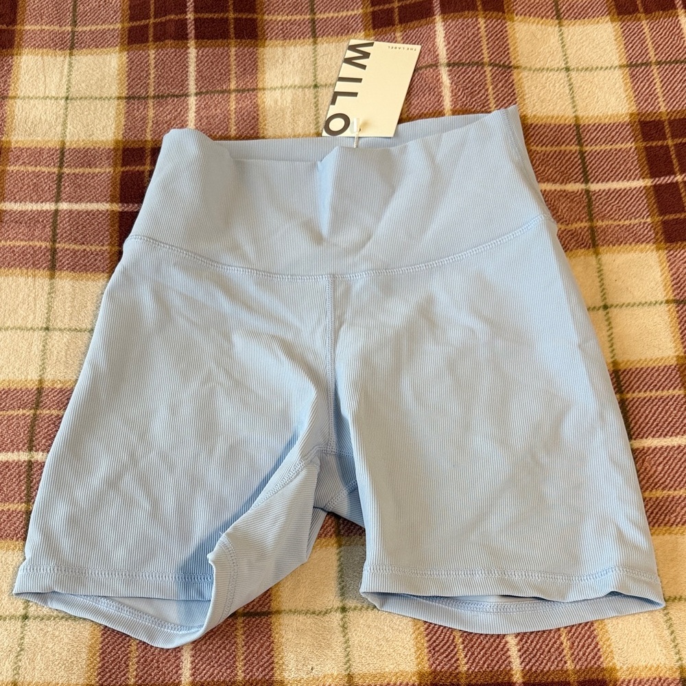 Willow Women's Sky Blue Bike Shorts Medium